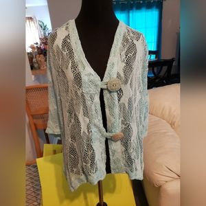 Gorgeous netted sweater